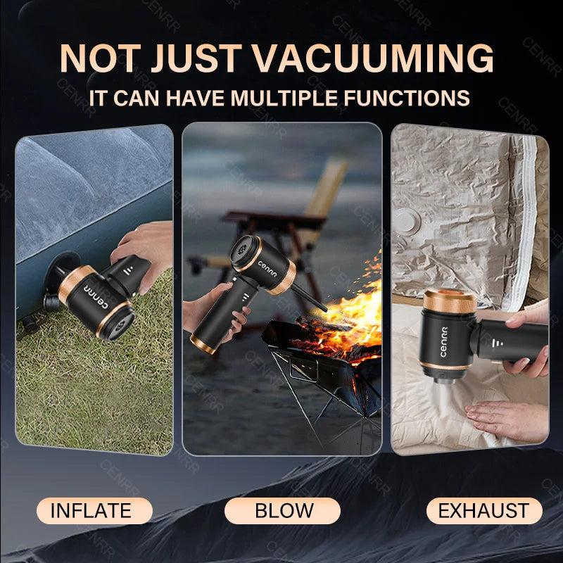 Cleanova PowerVac Pro — Cordless Car & Home Vacuum Cleaner
