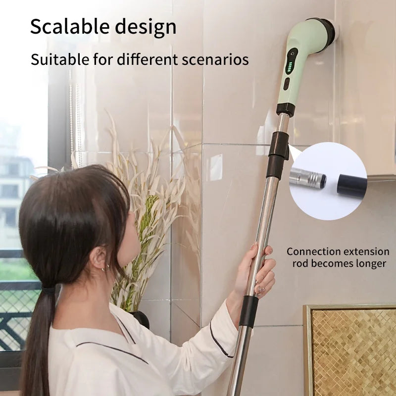 Cleanova SpinScrub 9-in-1 — Electric Spin Cleaning Brush