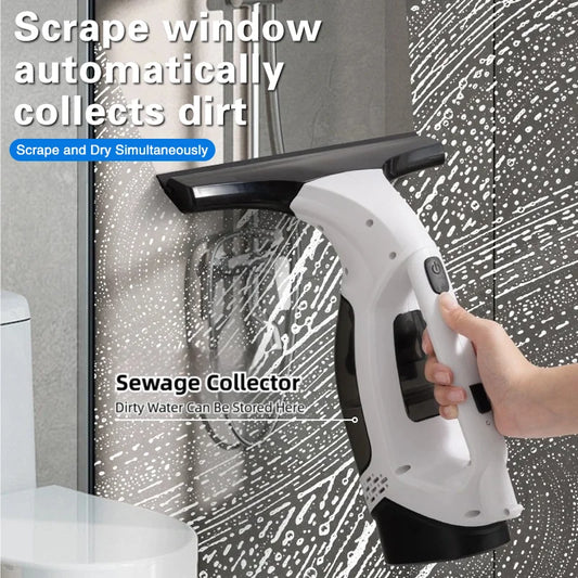 Cleanova WipeGlide — Electric Wireless Window Cleaner
