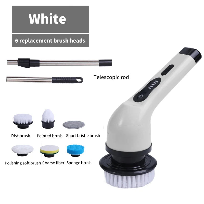 Cleanova SpinScrub 9-in-1 — Electric Spin Cleaning Brush