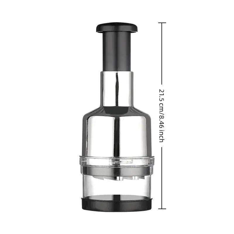 Hand Manual Mincer Garlic Press Chopper Vegetable Slicer 304 Stainless Steel Garlic Press Crusher Onion Cutter Kitchen Tool
