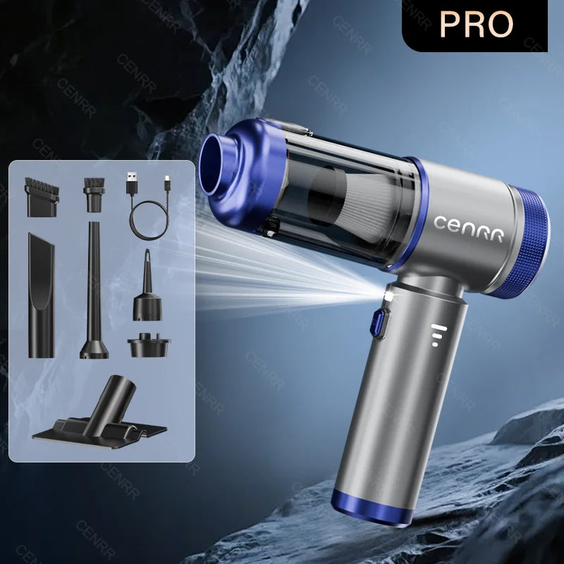 Cleanova PowerVac Pro — Cordless Car & Home Vacuum Cleaner