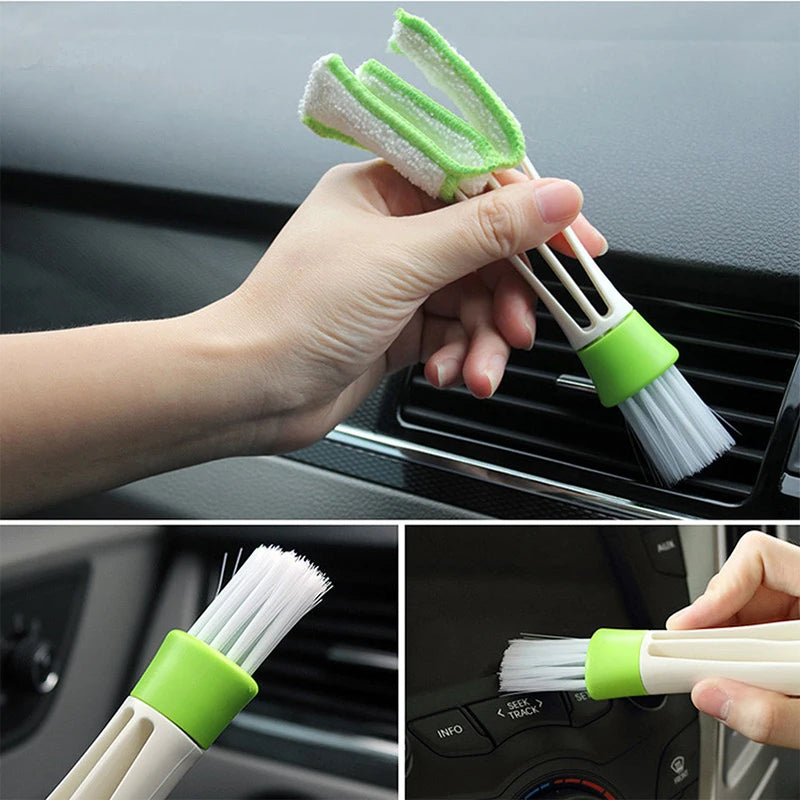 Cleanova CarDetail Brush — Car Interior Cleaning Brush