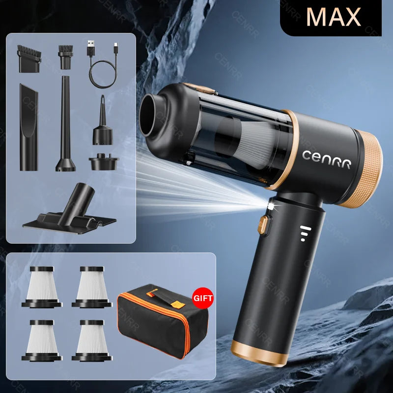 Cleanova PowerVac Pro — Cordless Car & Home Vacuum Cleaner