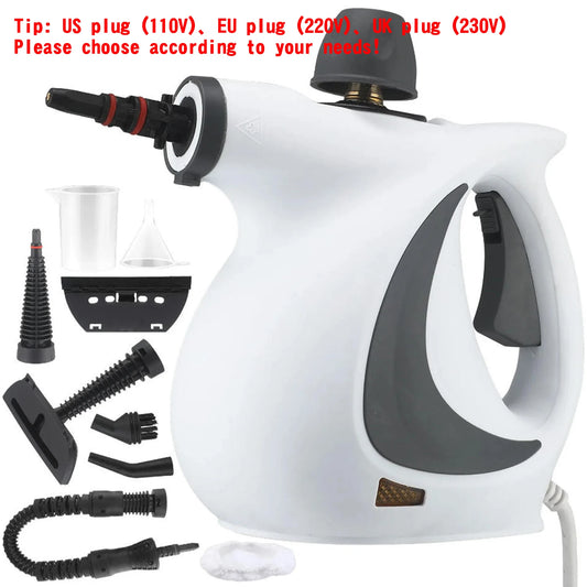 Cleanova SteamBlast Compact — Pressurized Handheld Steam Cleaner