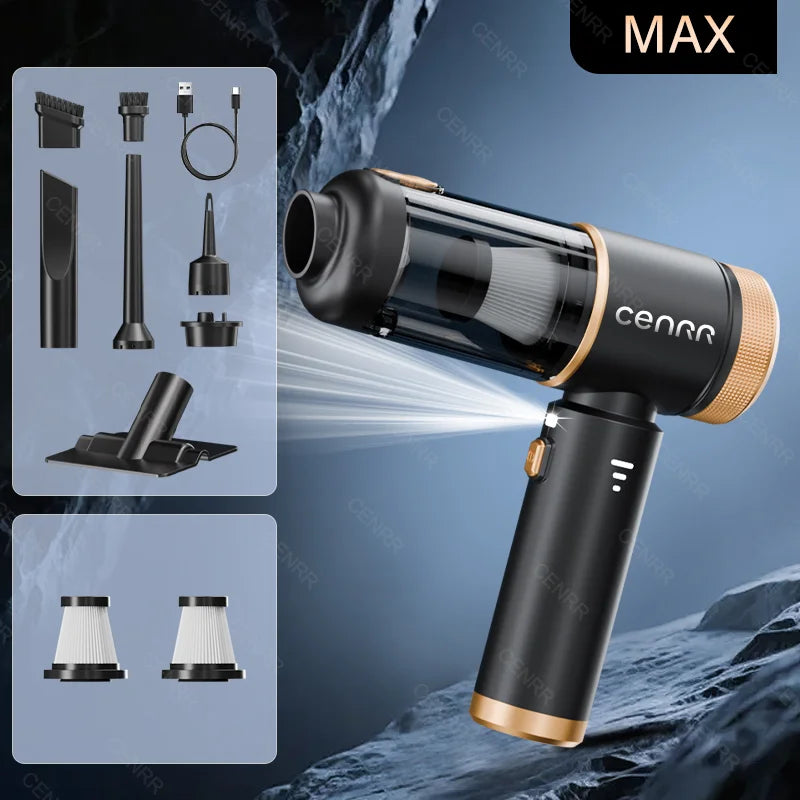 Cleanova PowerVac Pro — Cordless Car & Home Vacuum Cleaner