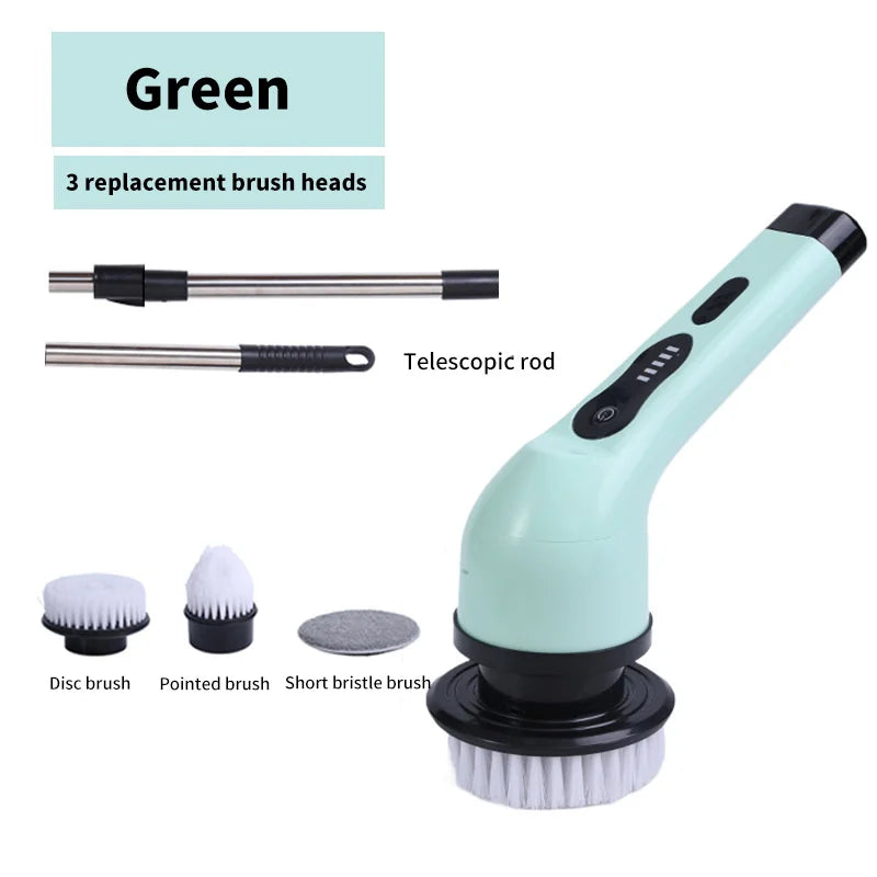 Cleanova SpinScrub 9-in-1 — Electric Spin Cleaning Brush