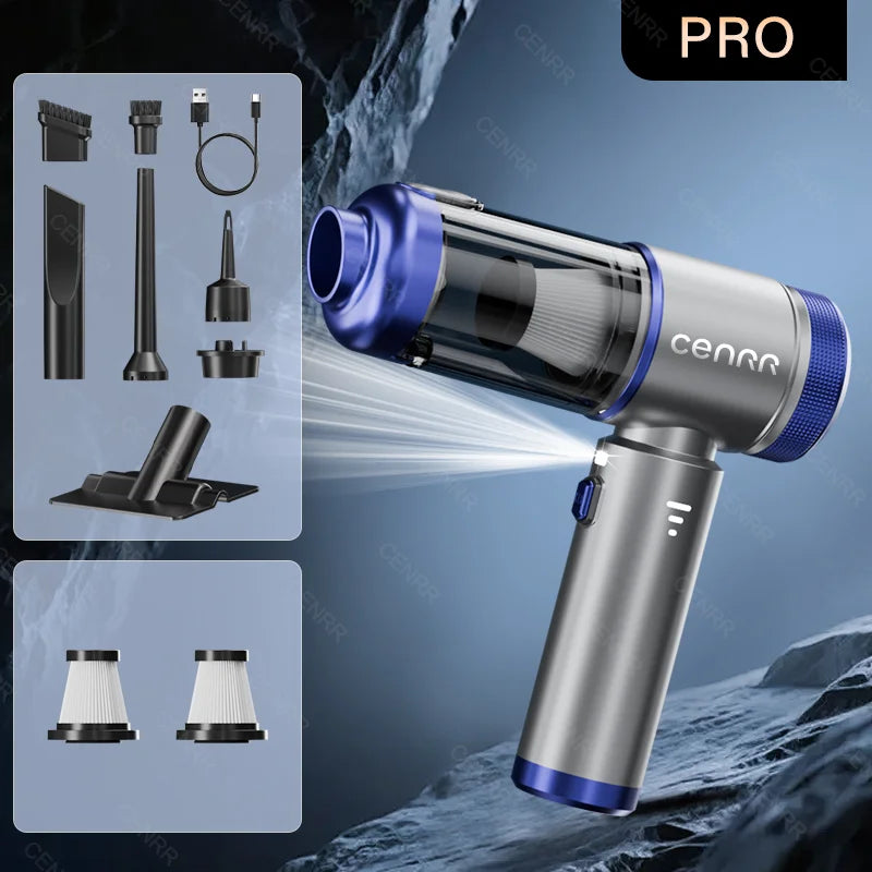 Cleanova PowerVac Pro — Cordless Car & Home Vacuum Cleaner