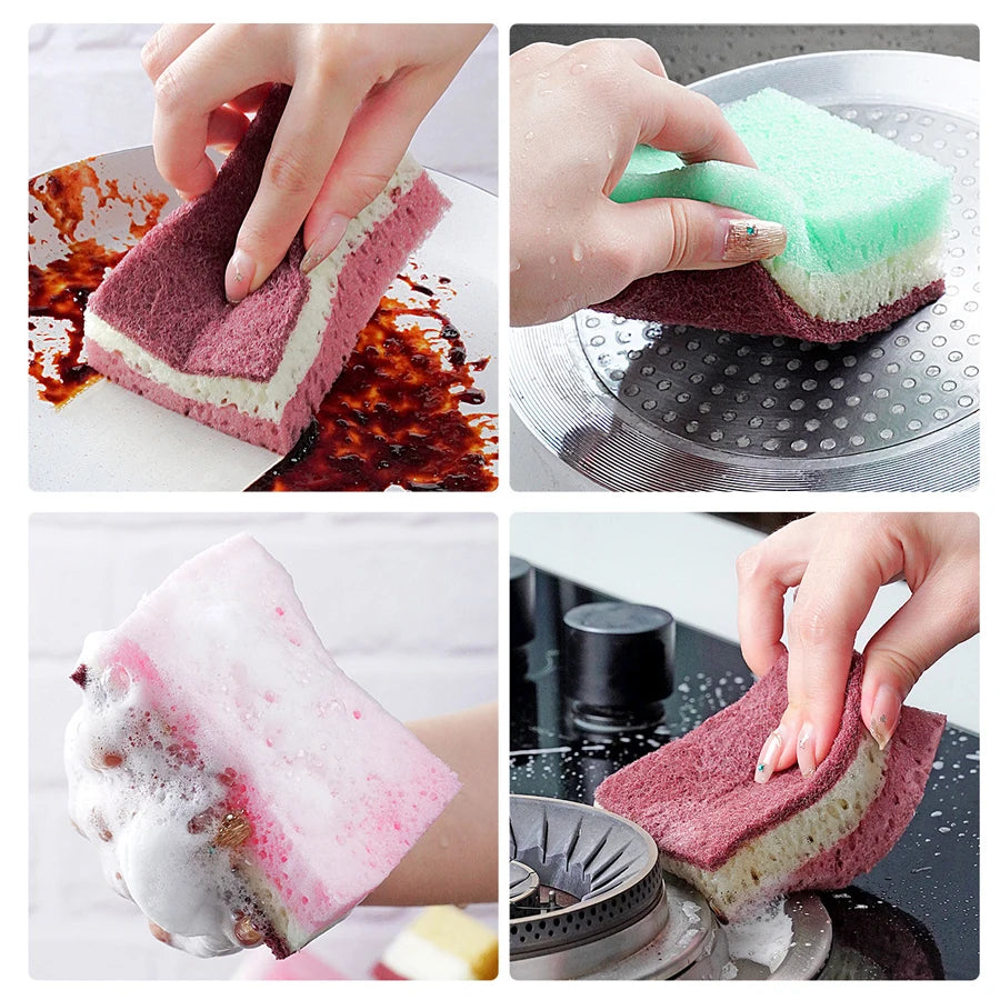 Cleanova DenseSponge — High-Density Kitchen Cleaning Cloth