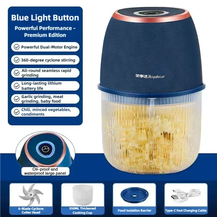 Cleanova ChopMaster — Electric Food Chopper & Blender