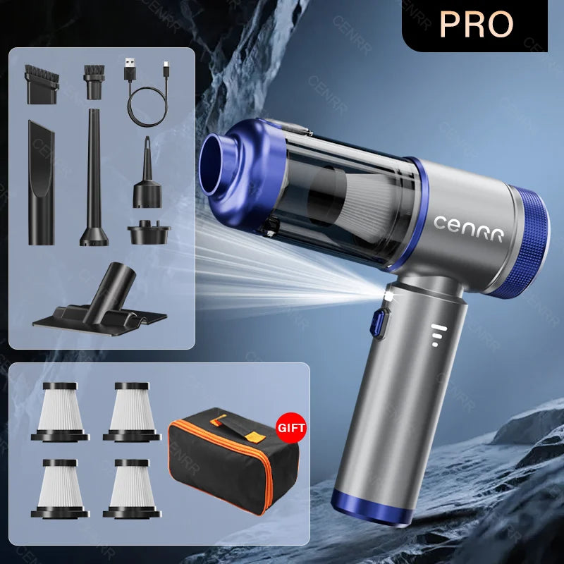 Cleanova PowerVac Pro — Cordless Car & Home Vacuum Cleaner